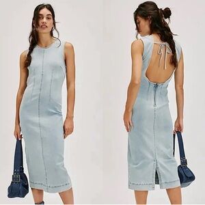 Free People Denim Skirt